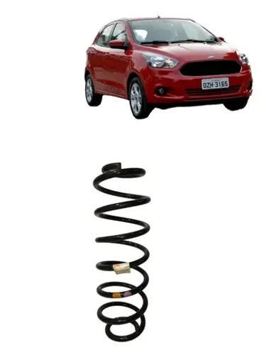Mola suspensão traseira Ford Ka 2015