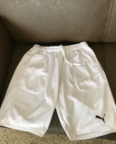 Short Puma Liga Core Masculino Branco