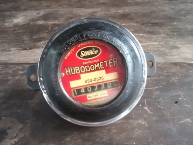 Velocímetro ônibus caminhão hubodometer antigo 