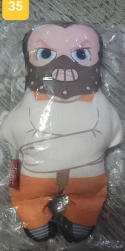 Boneco de Pelúcia almofada do Hannibal Lecter silêncio dos Inocentes figure