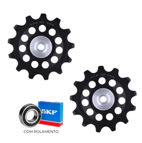 Roldanas Gantech Cambio Traseiro Shimano 12v com Rolamentos 21625