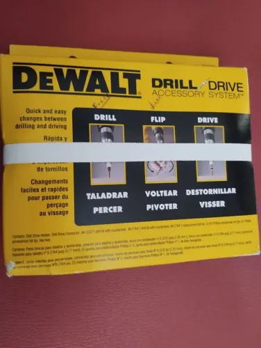 Jogo 8 peças para parafusadeira e furadeira Dewalt