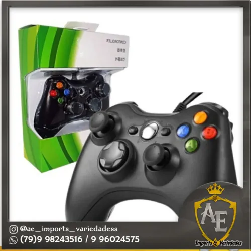 Controle Xbox com fio