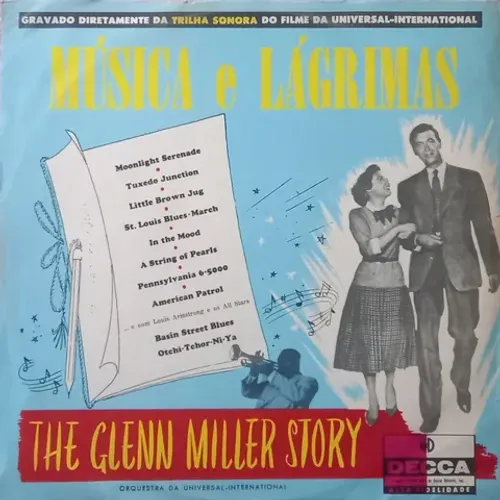LP vinil Glenn Miller Story Música e Lágrimas prensagem Anos 60