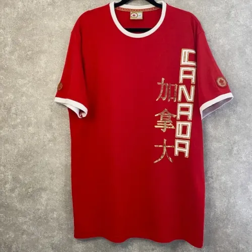 Camiseta Canadá Olimpíadas Pequim 2008 Tamanho G Vermelho