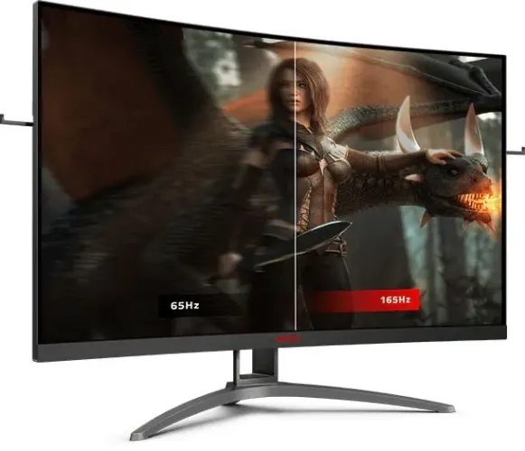Monitor Gamer Curvo AOC política 31.5 polegadas