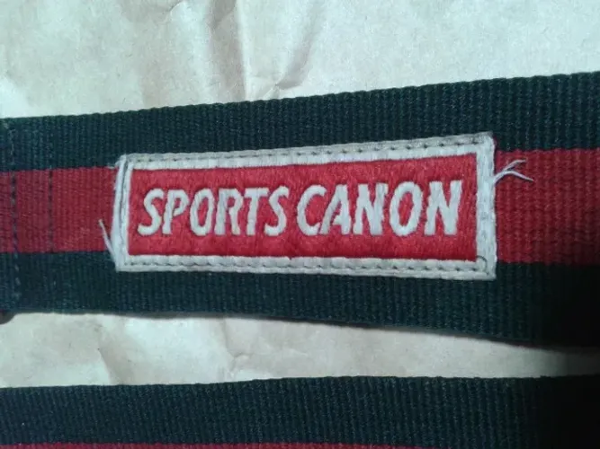 Vintage Canon Neck Strap Sports Japan