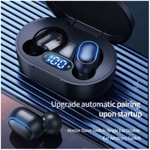 Produto Novo Fone de Ouvido E7S Sem Fio Bluetooth 5.0 Display Digital