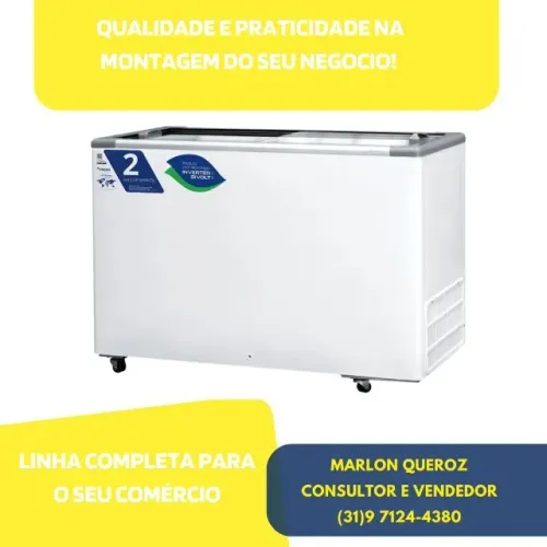 Freezer Congelador 503 Litros 220v Novo