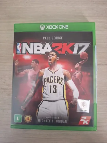 Jogo NBA 2k17 Xbox One CD Mídia Física Usado