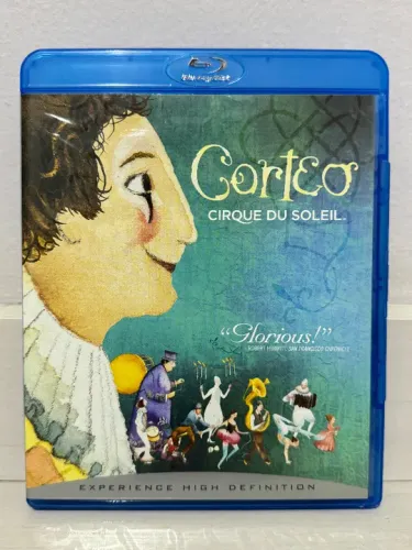 Bluray Corteo Cirque Du Soleil - Raro Importado - Original
