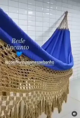 Rede De Dormir Tamanho G Super Reforçada/Entrega Grátis