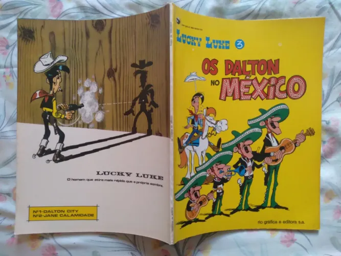 HQ LUCKY LUKE - OS DALTON NO MÉXICO (RARIDADE)