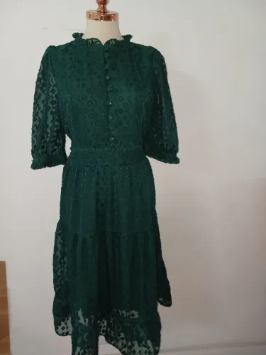 Vestido Midi verde 