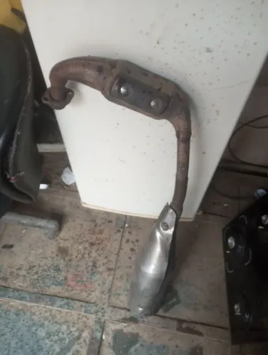 Escapamento de cg original 