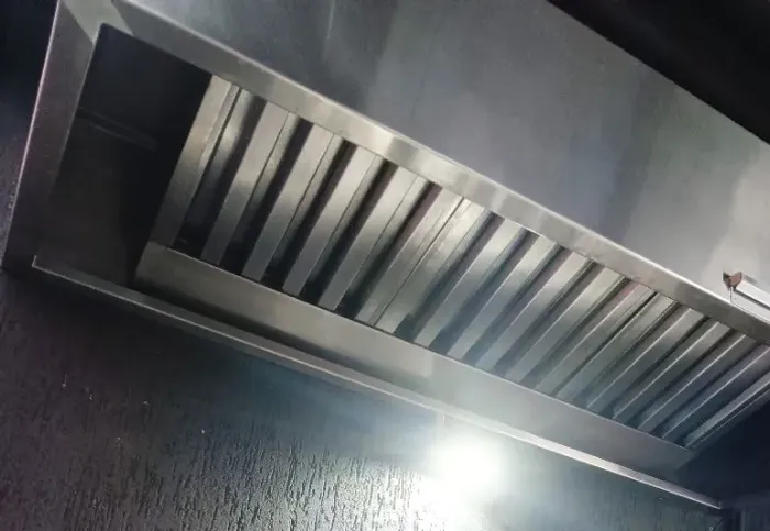 Coifa Industrial Airlux + Exaustor Qualitas + Comandeira Inox - Conjunto Completo