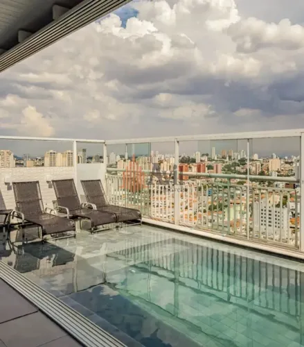 Cobertura Duplex 320m² com 3 quartos, 3 Suítes à Venda no Tatuapé