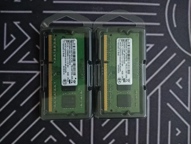 Kit Memória RAM 2x4GB DDR3L 1600Mhz