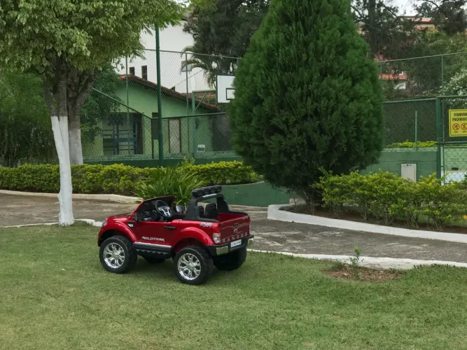 Mini carrinho elétrico infantil ford ranger wildtrack