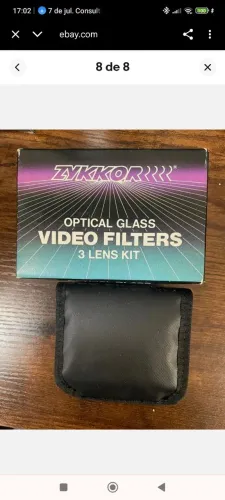 Filtros Ópticos ZYKKOR para Vídeo - Kit com 2 lentes