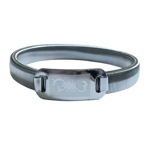 Pulseira masculina escorpião em aço inoxidável 316L