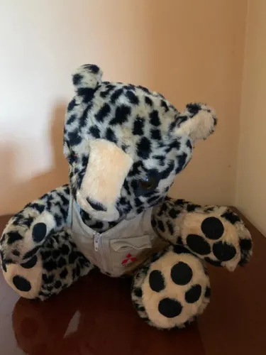 Pelúcia leopardo Mitsubishi 