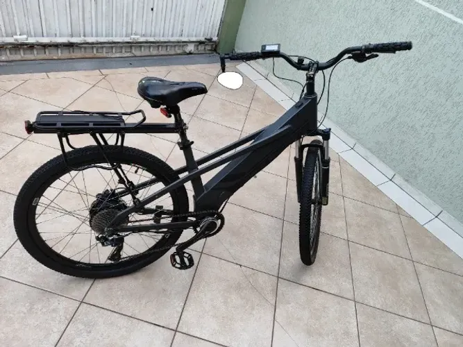 Ebike Move Extreme Motor 350w Autonomia 70km Cor Grafite F. Grafite Fosco