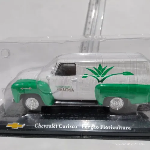 Coleção Chevrolet Salvat nr 522. Furgão Corisco Floricultura.