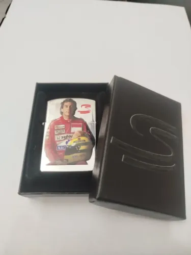  Isqueiro Não é Zippo Ayrton Senna Fórmula 1