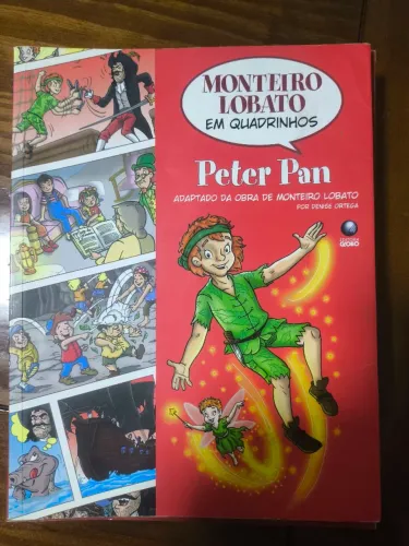 Livros de Monteiro Lobato, Peter pan, 2 versões, Minotauro e fábulas 