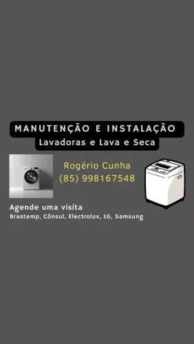 Manutenção e instalação de máquinas de lavar