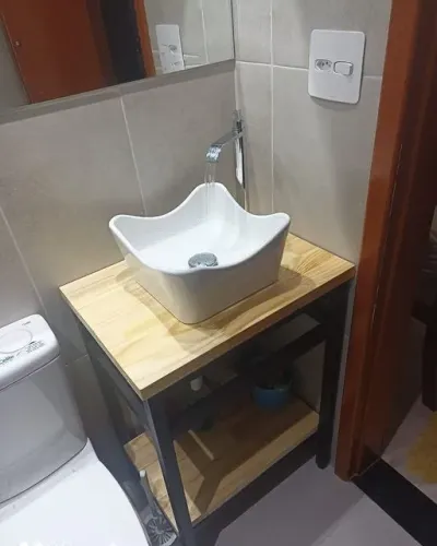 ?Gabinete P/ Lavabo industrial 75x50x60