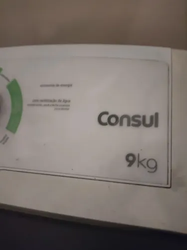 MÁQUINA DE LAVAR CONSUL 9KG BRANCA