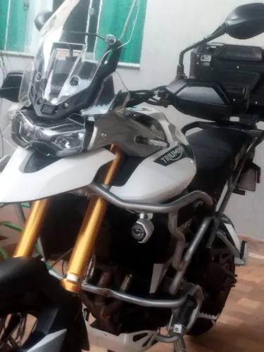 tiger 900 rally pro Branca