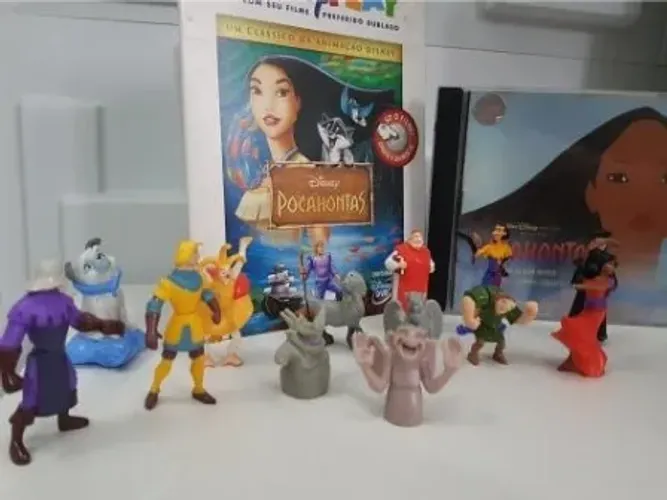 Pocahontas CD / DVD + Miniaturas 