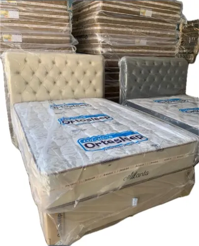 Cama box colchão e base HojE