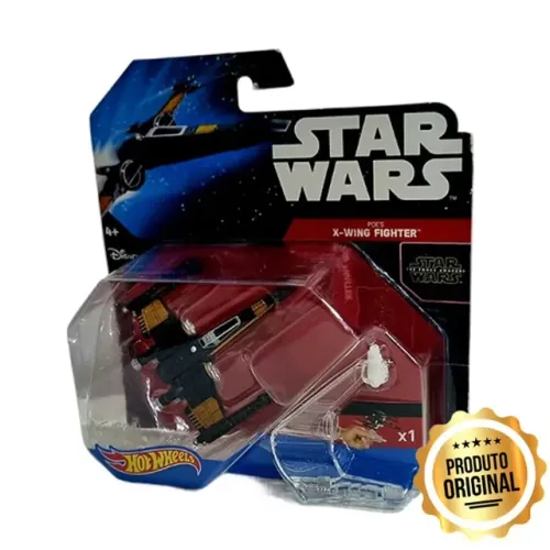 Hot Wheels Star Wars - X-Wing Figther Poe's Nave Deluxe