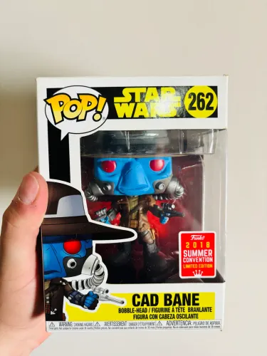 FUNKO POP STARWARS 262 - CAD BANE (SDCC 2018) EXCLUSIVO