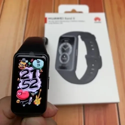 Huawei Honor Band 6/Monitoramento  batimentos/ bateria 14 dias/prova dágua 50m/amoled
