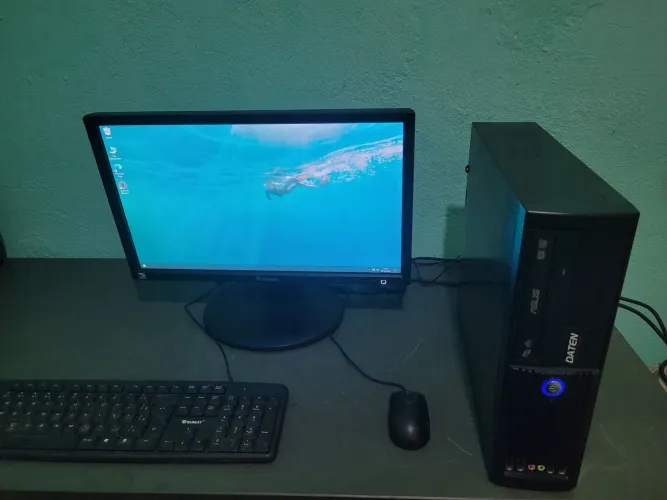 PC completo i3 4gb ram top para trabalhar ou estudos
