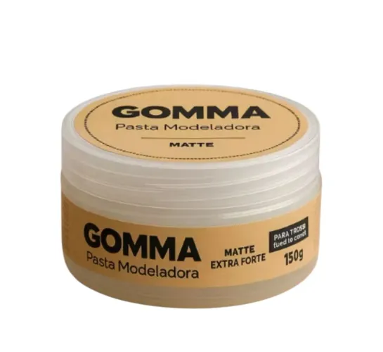 Pomada Modeladora Matte Efeito Seco Gomma 150g