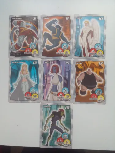 CARDS WOLVERINE E X-MEN ELMA CHIPS