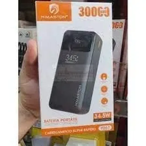 Carregador Portátil Power Bank Turbo 34.5W Hmaston 30000 Mah