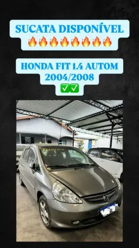 Peças Honda fit 1.4 automático 2004/2008