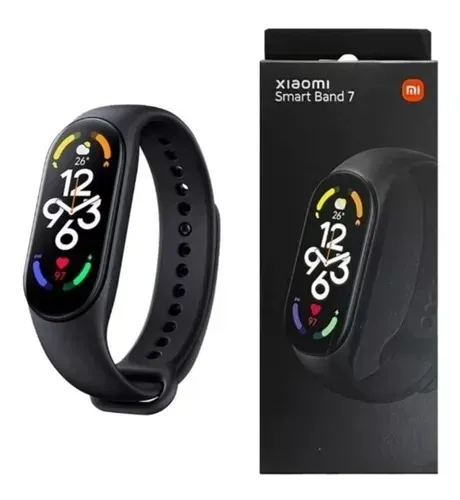 Relogio Xiaomi Mi Smart Band 7 cor Preta