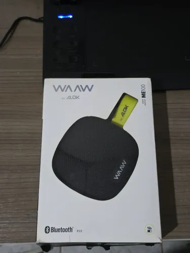 Caixa de Som WAAW by ALOK ME100 - Bluetooth 5.0 - Semi-nova!<br>