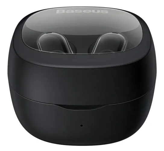 Fone Sem Fio Baseus Bowie Wm02 Tws Bluetooth 5.3 Bateria 25h Cor Preto
