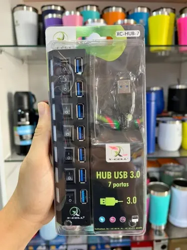 HUB 3.0 com 7 Entradas USB XC-HUB-7