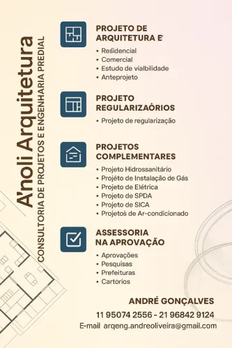 Arquiteto - Serviços de Arquitetura