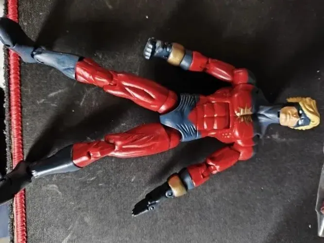 Capitão Marvel Marvel Legends boneco figura